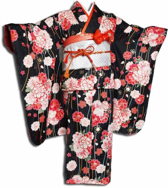 仮★13参り着物セット 楽天市場】十三参り 着物 正絹の通販