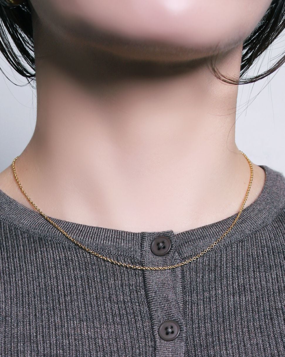Chunky Link PC | Pierced Earrings | unla