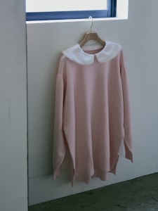 新品 アンミヌ ピコレースニット（PINK） ピコレースニットpink