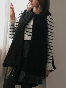 エコファーベスト(BLACK) | すべての商品 | UN MINOU 