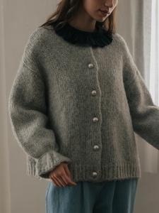 パールニットカーディガン(GARY) | 新着商品 | UN MINOU 