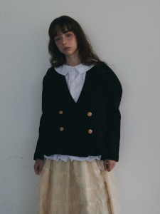 フリルデュエジャケット(BLACK) | すべての商品 | UN MINOU