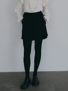 クラシカルツイードショートパンツ(BLACK) | BOTTOMS | UN MINOU