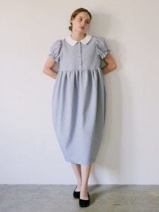 unminou ジャガードコクーンワンピース ジャガードコクーンワンピース(GRAY) | すべての商品 | UN MINOU