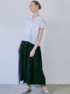 未使用unminouofficialアンミヌhem frill pantsフリル Frill Hem Pants フリルヘムパンツ | FICTION TOKYO OFFIC