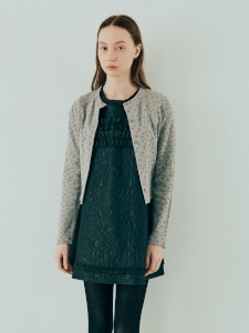 Petit Fleur Cardigan(GRAY)