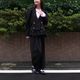 Smooth Tuck Pearl Pants(BLACK)