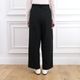 Smooth Tuck Pearl Pants(BLACK)