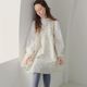Lace Frill Cuff Blouse(WHITE)