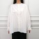 Lace Frill Cuff Blouse(WHITE)