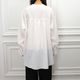 Lace Frill Cuff Blouse(WHITE)