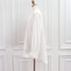 Lace Frill Cuff Blouse(WHITE)