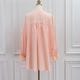 Lace Frill Cuff Blouse(PINK)