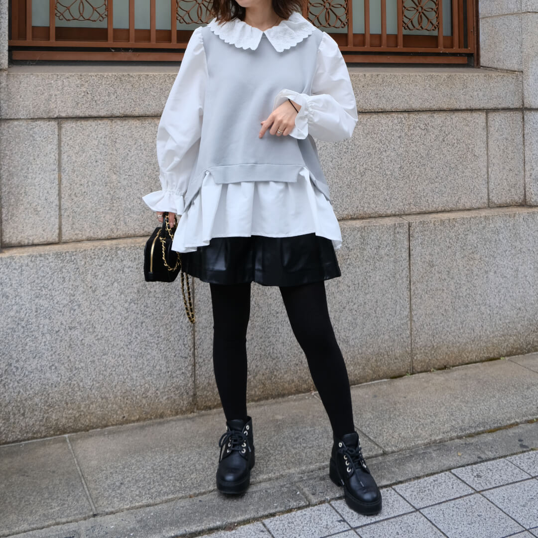 �����쥶�����硼�ȥѥ��(BLACK)