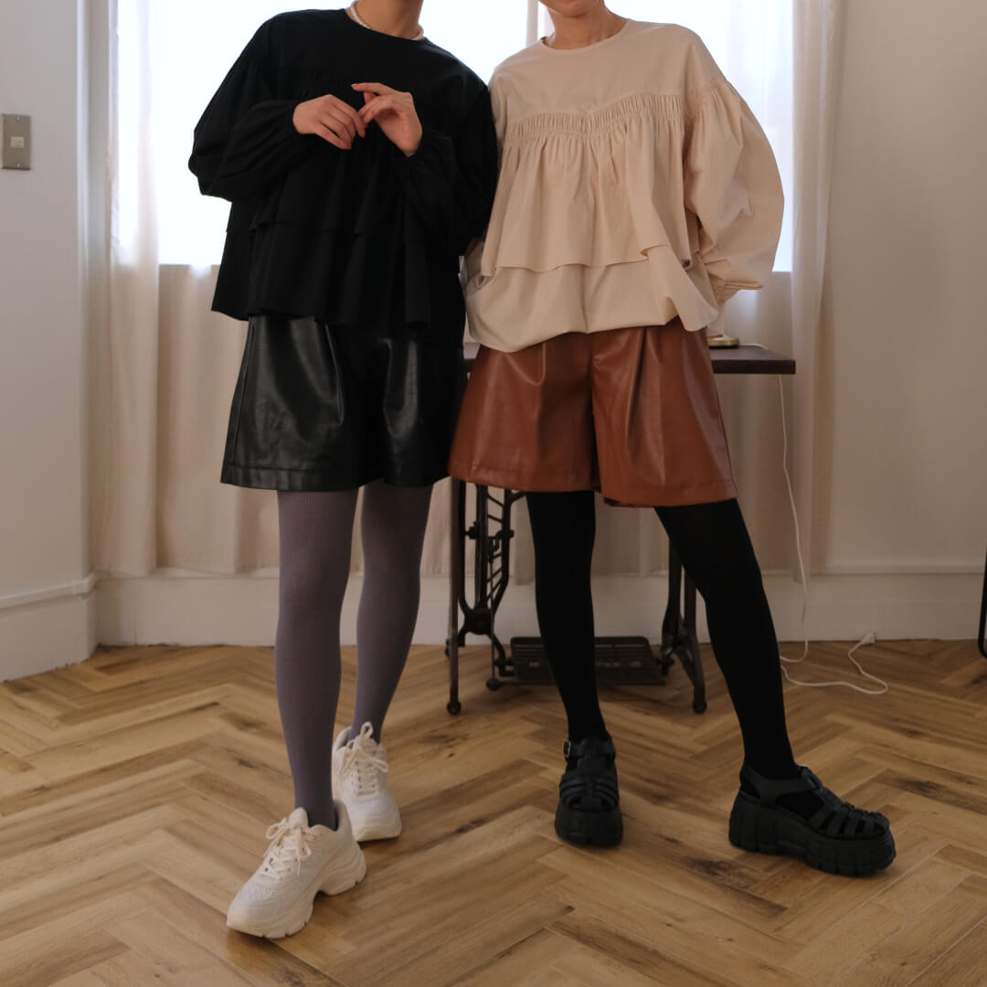 �����쥶�����硼�ȥѥ��(BLACK)