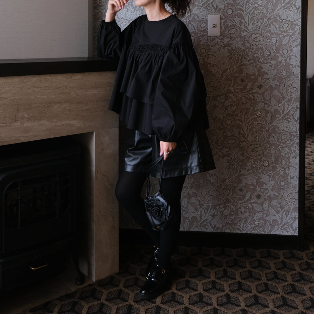 �����쥶�����硼�ȥѥ��(BLACK)