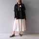 Lace Frill Cuff Blouse(BLACK)
