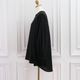 Lace Frill Cuff Blouse(BLACK)