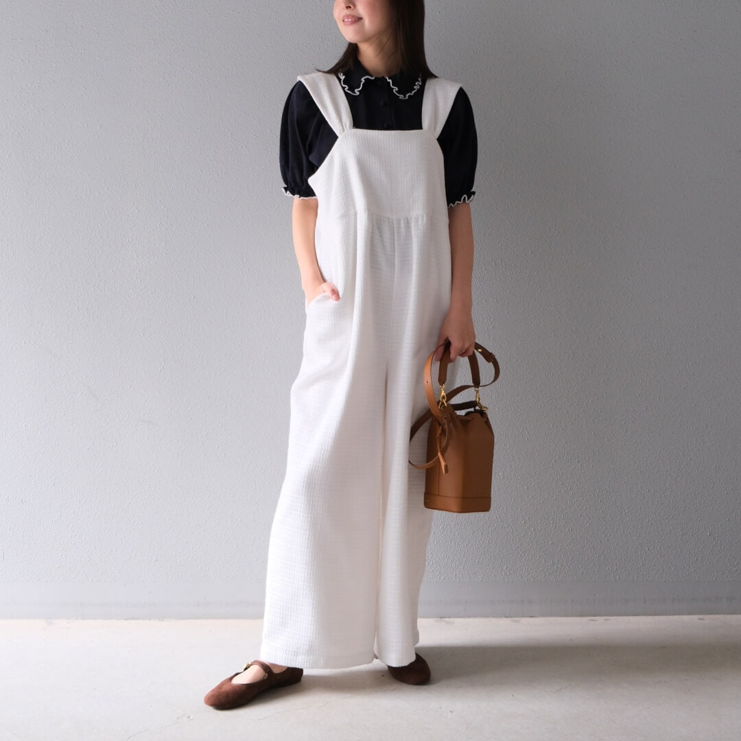 パイピングフリルニット(NAVY) | すべての商品 | UN MINOU