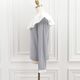 Flare Frill Rib Knit(GRAY)