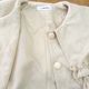Frill Cape Blouson(BEIGE)