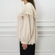 Frill Cape Blouson(BEIGE)