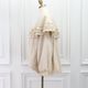 Frill Cape Blouson(BEIGE)