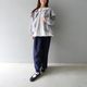 Frill Cape Blouson(GRAY)