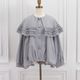 Frill Cape Blouson(GRAY)