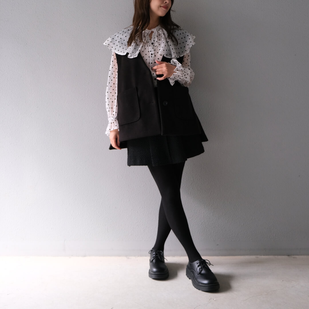 ���饷����ĥ����ɥ��硼�ȥѥ��(BLACK)