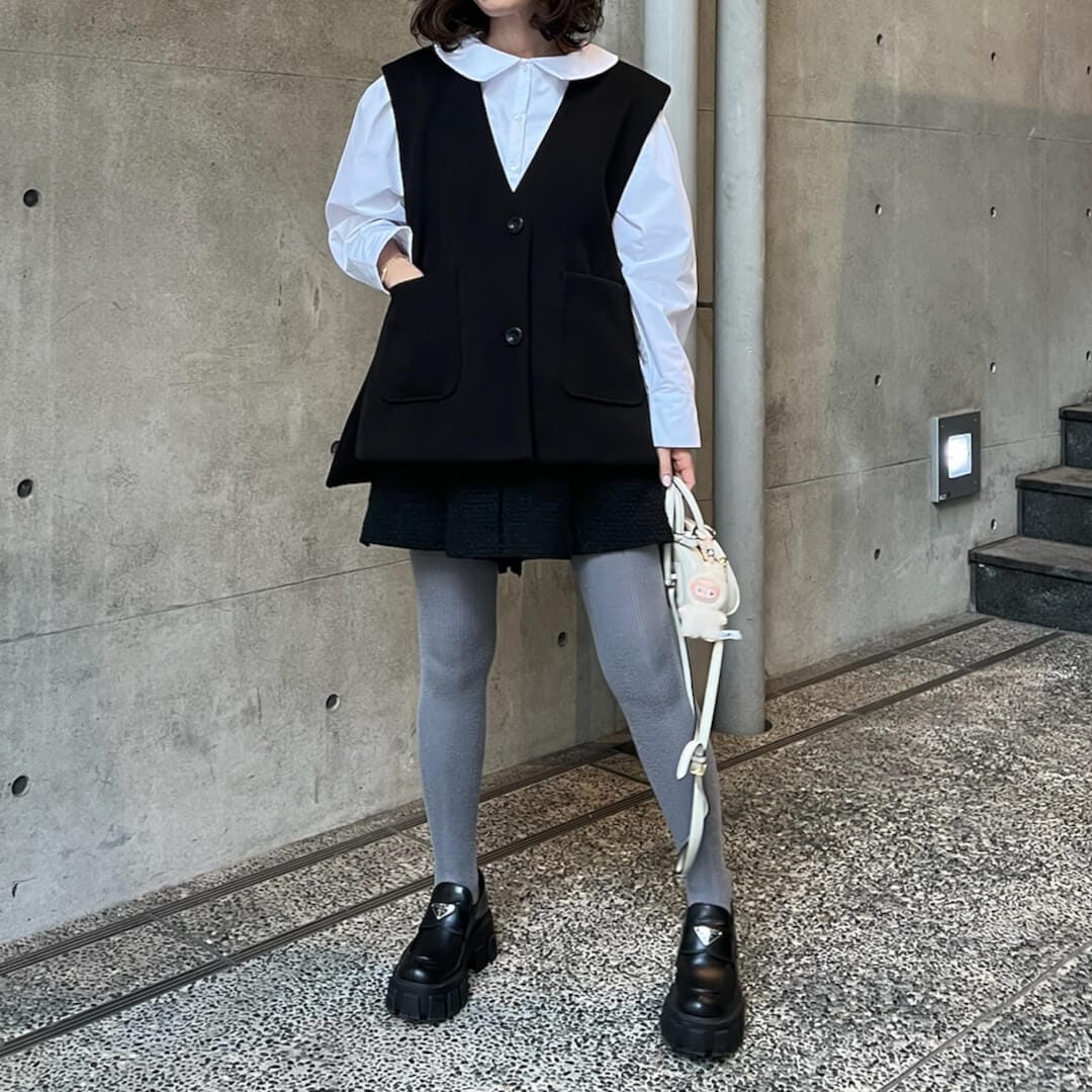 ���饷����ĥ����ɥ��硼�ȥѥ��(BLACK)