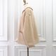 Round Collar Boucl��� Jacket(BEIGE)