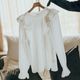 Double Frill Knit(WHITE)