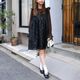 Double Frill Knit(BROWN)