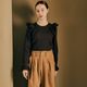 Double Frill Knit(BROWN)