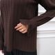 Double Frill Knit(BROWN)