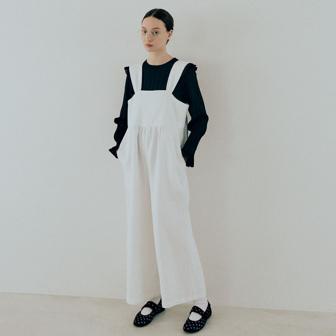 Double Frill Knit(BLACK)