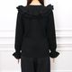 Double Frill Knit(BLACK)