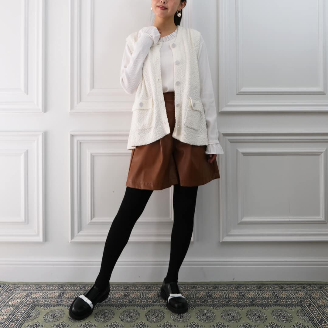 リブタイツ(BLACK) | すべての商品 | UN MINOU