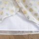 Sheer Flower Jumper Dress(CREAM)