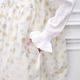 Sheer Flower Jumper Dress(CREAM)