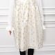 Sheer Flower Jumper Dress(CREAM)