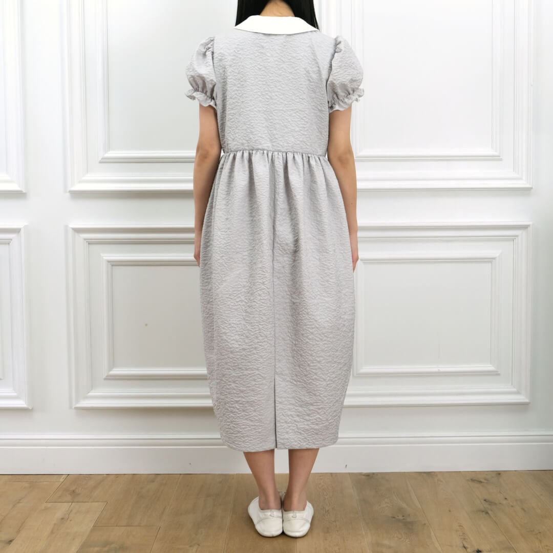 ジャガードコクーンワンピース(GRAY) | すべての商品 | UN MINOU