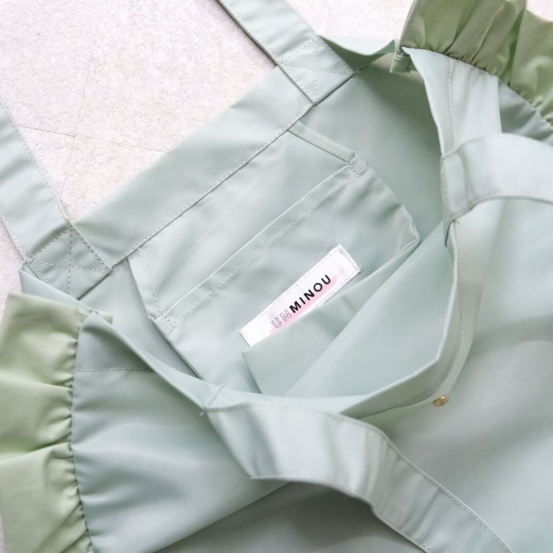 フリルトートバッグ(MINTGREEN) | すべての商品 | UN MINOU
