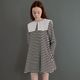 Sailor Collar Dress(WHITE��BLACK)