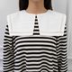 Sailor Collar Dress(WHITE��BLACK)