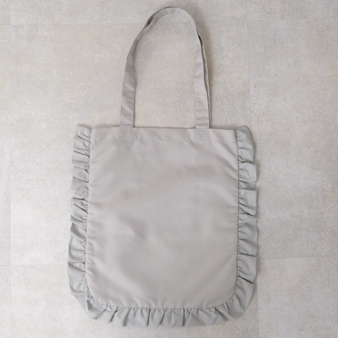 Jページ♡ミントグリーン フリル付きバッグセット フリルトートバッグ(GRAY) | すべての商品 | UN MINOU