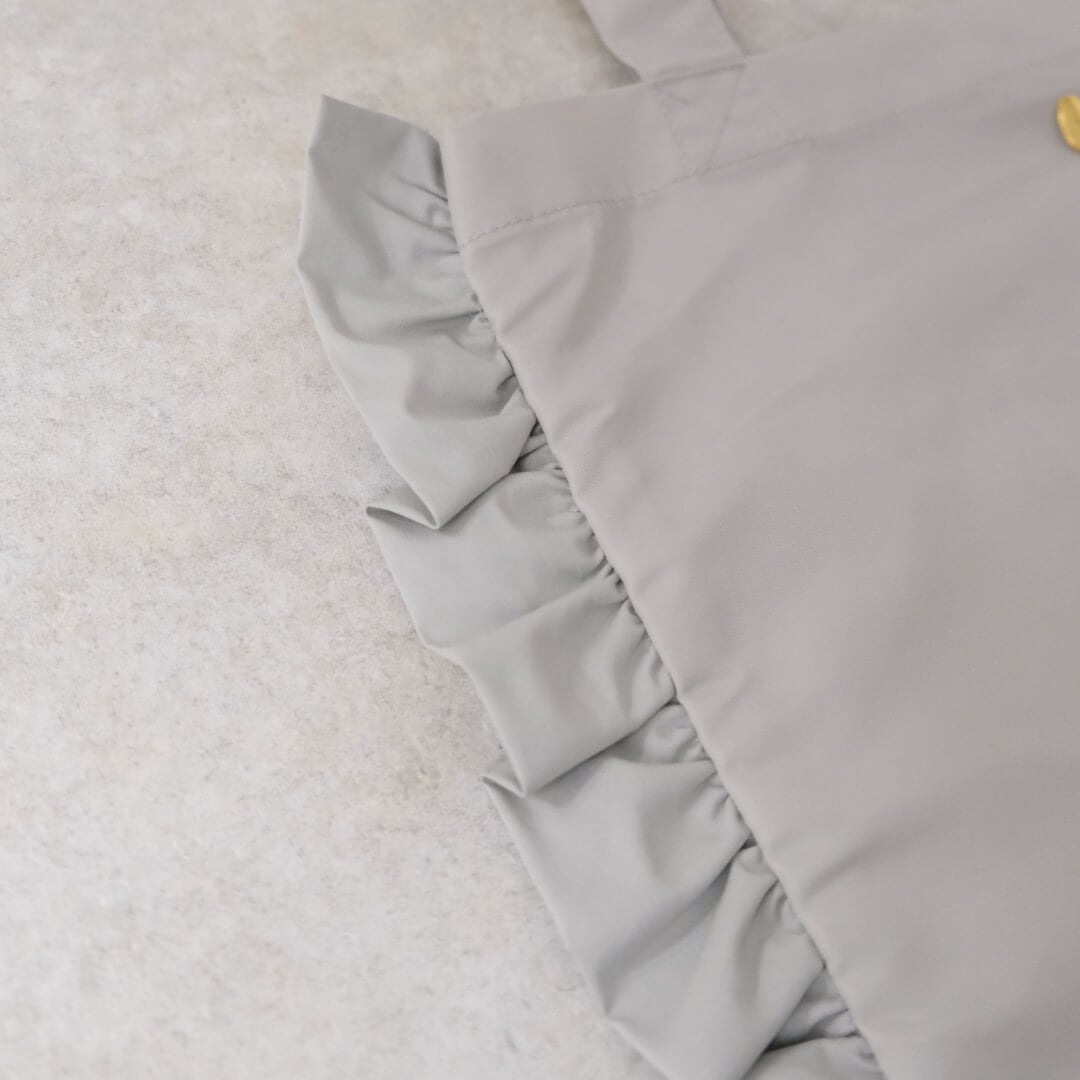 フリルトートバック(GRAY) | すべての商品 | UN MINOU