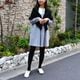 Sailor Collar Dress(GRAY)