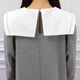 Sailor Collar Dress(GRAY)